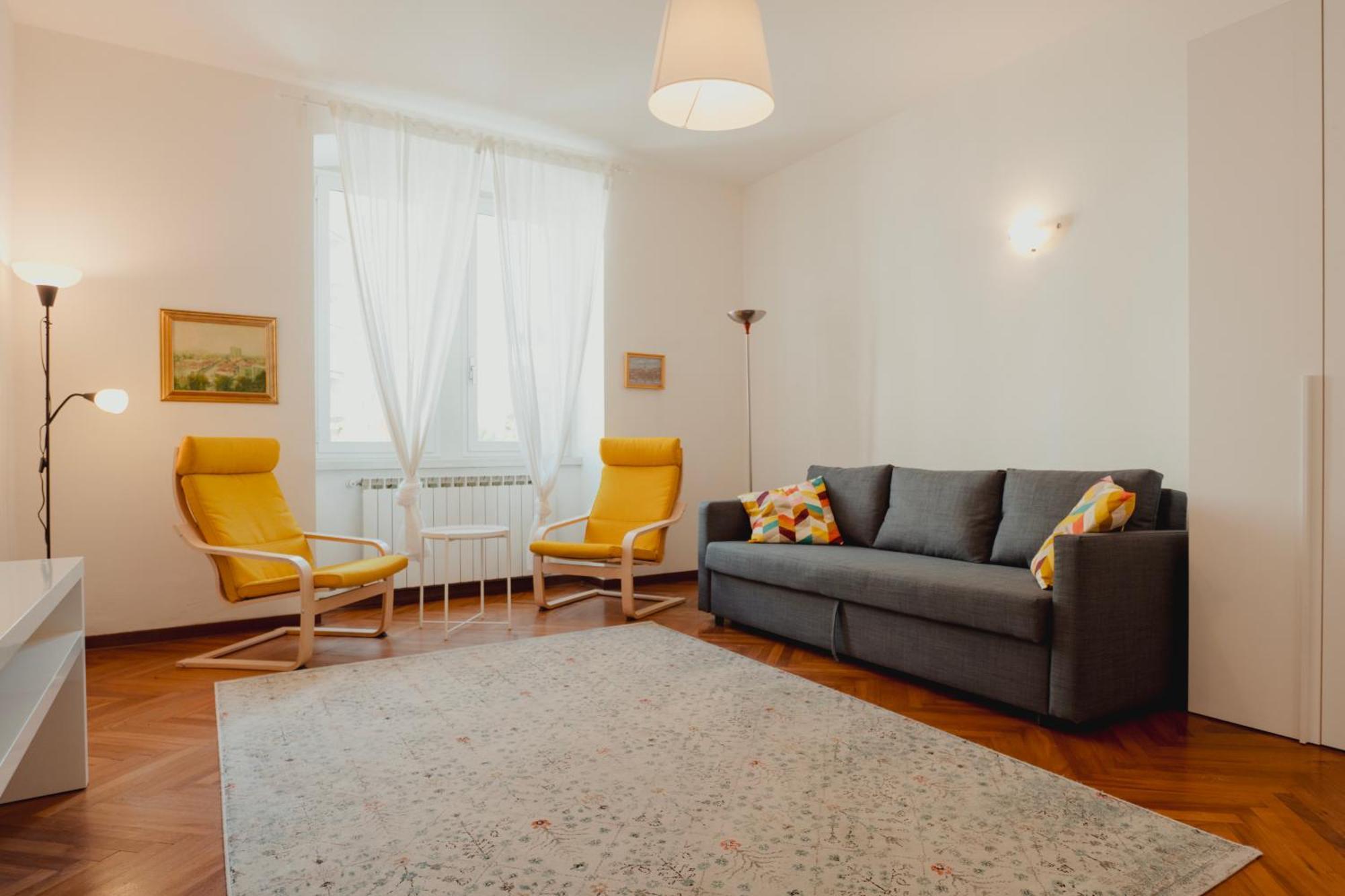 Sunny Vico Apartment Триест Экстерьер фото